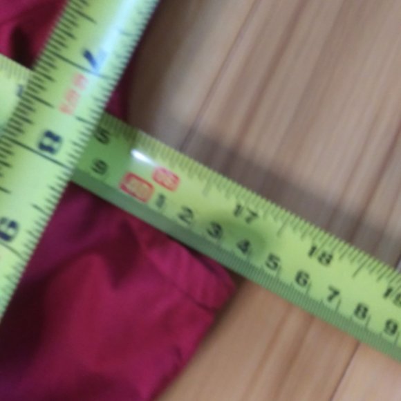 eShakti sleeveless red dress size large unique hem line - Picture 11 of 12